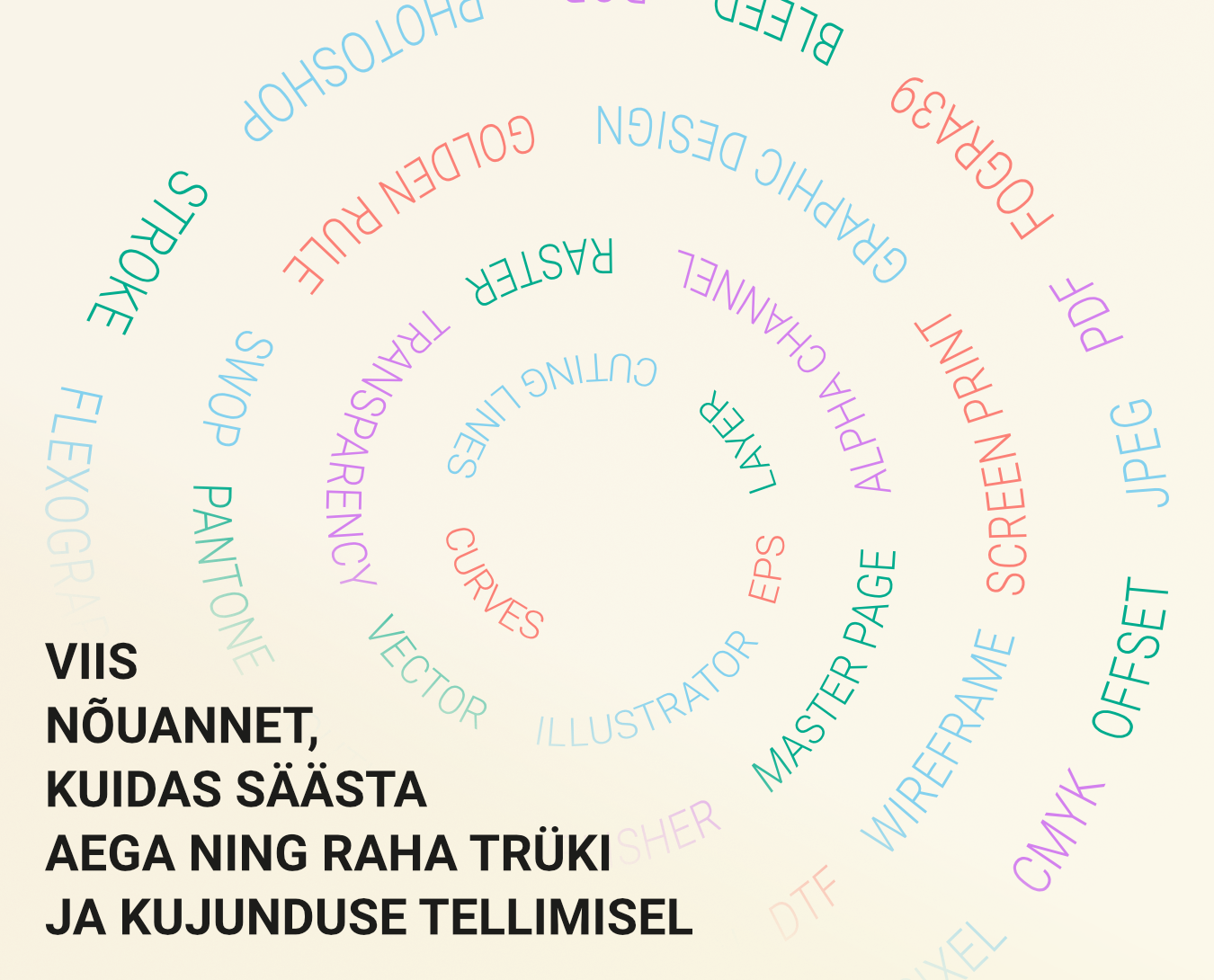 Kujundus- ja trükiteenuste terviklahendus ettevõtetele – kiire ja kvaliteetne protsess.